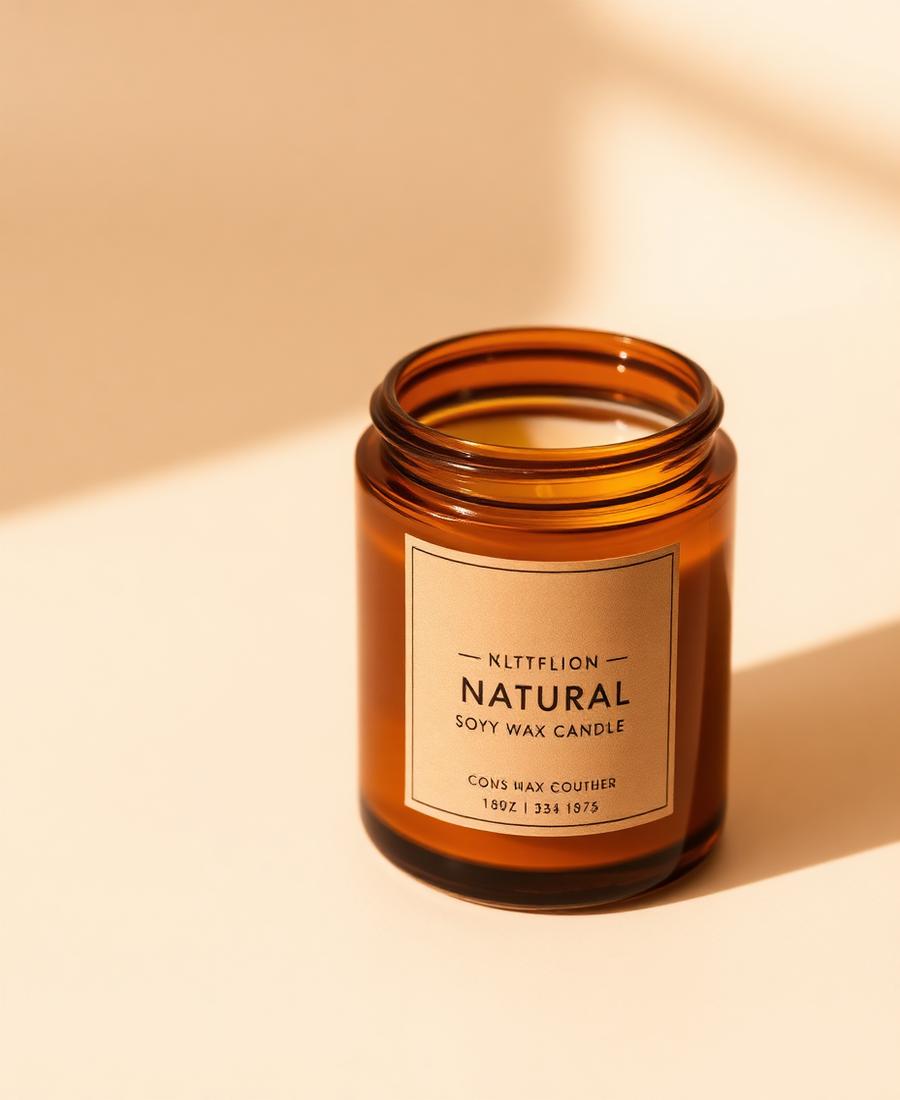 Amber Soy Candle
