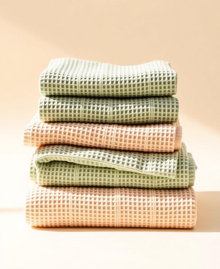 Waffle Bath Towel